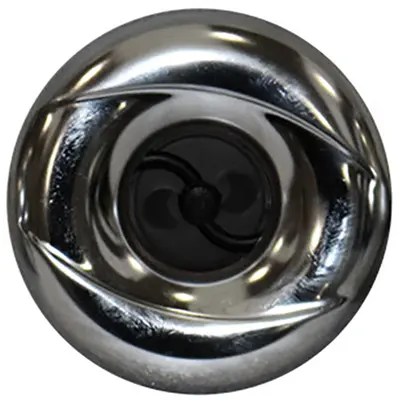 Мініджет Passion Spas 3-3/8", пульсатор, хром-чорний