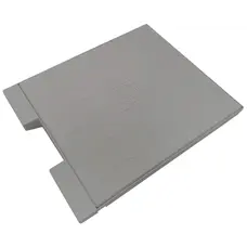 Заповнювана кришка з плиткою та защіпкою для скімера Hayward X-Pro 600, світло-сіра