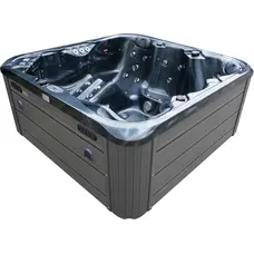 СПА-басейн Aquajoy Riviera (200х200х90 см), темний опал, з динаміками та LED-підсвічуванням