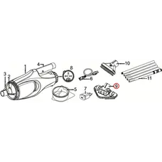 Щітка для насадки Kokido для пилососа Telsa EV05