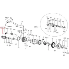 Ущільнювач (сальник) Speck 80x75.5x7.5 мм (231.9800.850)