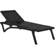 Шезлонг Aquajoy Pacific, чорний