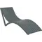 Шезлонг Aquajoy Slim, темно-сірий