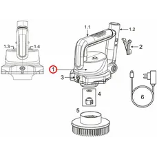 Блок мотора з акумулятором Kokido SCRUBBY