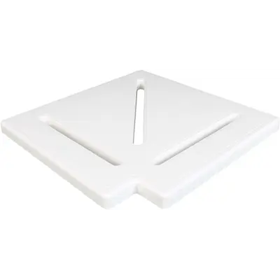 Кутовий елемент Aquaviva KP HKE28 для переливної решітки 90° 295х25 мм