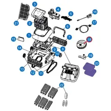 Плаваючий силовий агрегат для Aquaviva 7311 Black Pearl (30591)