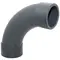 Відвід ПВХ Hidroten 1001703 плавний 90°, d40 мм