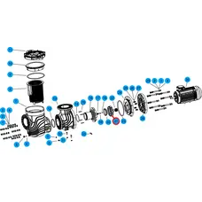 Крильчатка насоса SEQWEQ500, SLP500TWLP500T, (A03070180 №21)