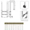 Сходи для басейну Emaux Muro NMU415-SR (4 сходинки), AISI-316