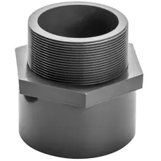 Муфта ПВХ Aquaviva з зовнішньою різьбою, d110х4"