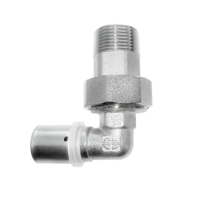 Коліно Rifeng з зовнішньою різьбою розбірне 20 х 3/4"