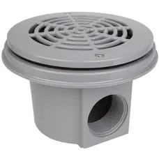 Злив донний Hayward 3253LGPAK2 2 "під лайнер (компл. 2 шт), світло-сірий