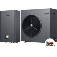 Інверторний тепловий насос для дому Aquaviva Plus 13 (12.60 кВт), циркуляційний насос + триходовий клапан