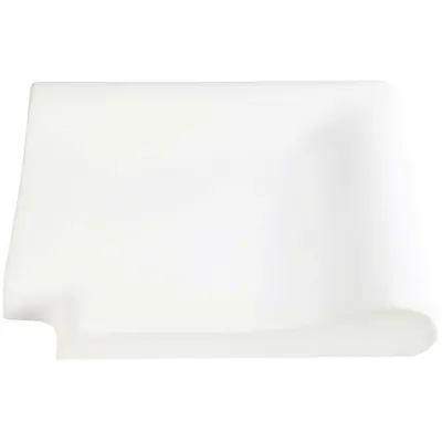 Кутовий копінговий камінь Aquazone зовнішній, 320x400x50-25 мм (білий)