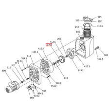 Крильчатка насоса Speck BADU 40/32 (292.0623.000)