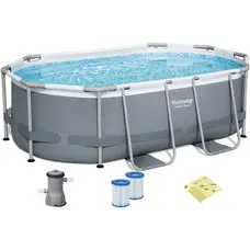 Каркасний басейн Bestway Power Steel 5614A (305х200х84 см) з картриджним фільтром