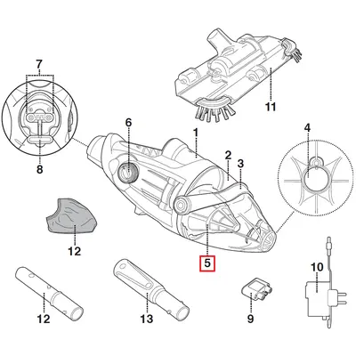 Фільтр Kokido для пилососа Voltera 25 EV25CBX/EU (EV25-05-001)
