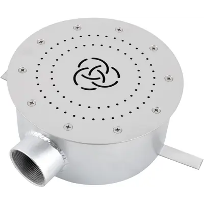 Плато аеромасажне Aquaviva кругле (Ø400) AISI-316, універсальний 2"