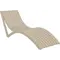 Шезлонг Aquajoy Slim, сіро-коричневий