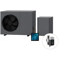 Інверторний тепловий насос для дому Aquajoy Comfort 7 (7 кВт), циркуляційний насос