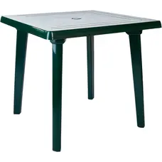 Стіл квадратний Aquajoy (800x800x720 мм), зелений
