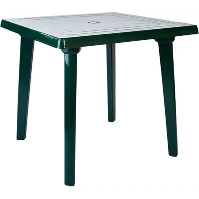 Стіл квадратний Aquajoy (800x800x720 мм), зелений