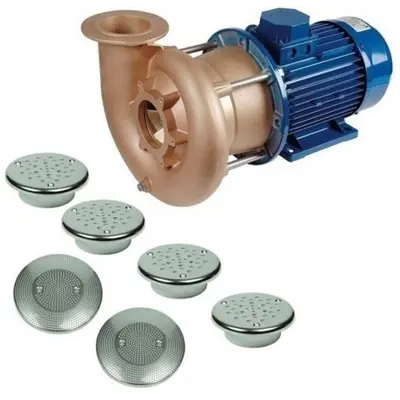 Гідромасаж Fitstar Combi-Whirl 8631021, 5.5 кВт, 380 В, для солоної води