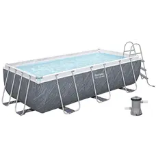 Каркасний басейн Bestway 56721 (404х201х100 см) з картриджним фільтром та драбиною