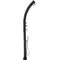 Душ сонячний Aquaviva Hybride Dada Curve алюмінієвий з мийкою для ніг, антрацит DS-D363NX, 40 л