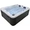 СПА-басейн Aquajoy Bali (210х160х77 см), Сріблясто-білий мармур