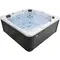 СПА-басейн Aquajoy Borneo (230х230х96 см), Сріблясто-білий мармур