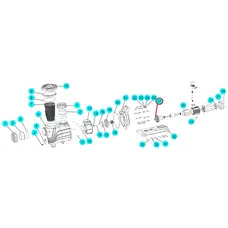 Ущільнювальне кільце вала SLP Aquaviva, (F04010005 №27)