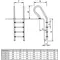 Сходи для басейну Golfinho E5086.5 (5 сходинок), AISI-316