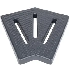 Кутовий елемент Aquaviva KKG-25-2 Classic для переливної решітки, 45°, 245х25 мм (сірий)