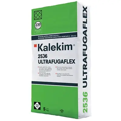 Еластична фуга для швів із силіконом Kalekim Ultrafuga Flex 2536 (5 кг) Сірий сатин