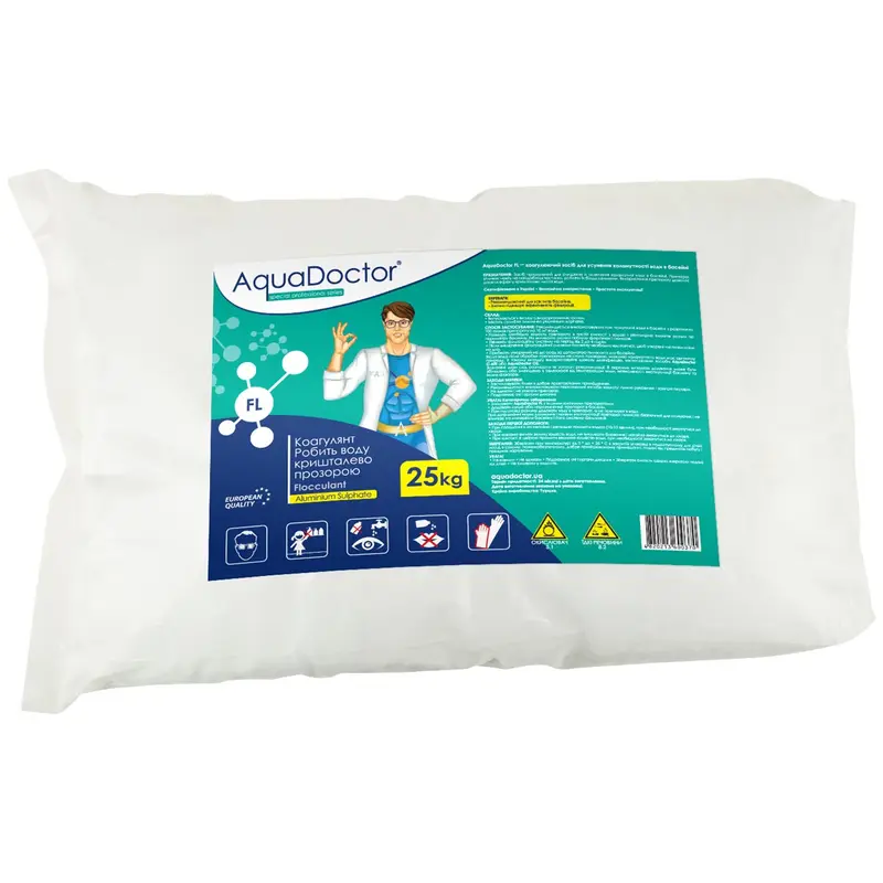 Коагулянт для басейну AquaDoctor FL 25 кг в гранулах