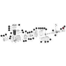 Кришка вентилятора для насоса Aquaviva SLP300-400 (B17010056 №47)