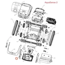 Поплавок лівий робота-пилососа Beatbot AquaSense 2