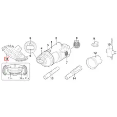 Щітка-насадка Kokido для пилососів Telsa EV30/EV50