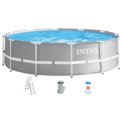 Каркасний басейн Intex 26716 Premium (366х99 см) з картриджним фільтром та драбиною
