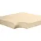 Кутовий копінговий камінь Aquazone Tuff 250x300x50-25 мм, бежевий (пористий)