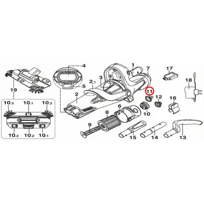 З'єднувач садового шланга Kokido для пилососа Voltera EV60