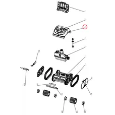Верхня кришка для робота-пилососа Wybotics C1 (B.OS7010C.04.003)