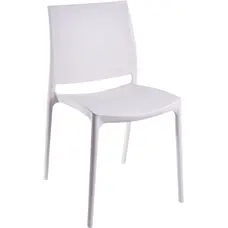 Стілець Aquajoy Emmy (540x810 мм), білий