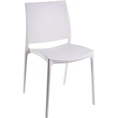 Стілець Aquajoy Emmy (540x810 мм), білий