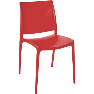 Стілець Aquajoy Emmy (540x810 мм), червоний