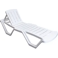 Шезлонг Aquajoy Ease, білий