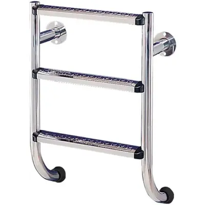 Сходи для басейну Flexinox Two-Pieces Electropolished (3 сходинки), AISI-316L (нижня частина)
