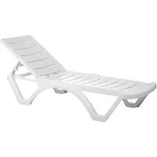 Шезлонг Aquajoy Aqua, білий