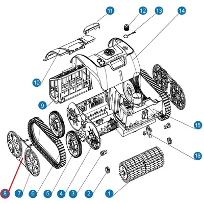 Бічна кришка до пилососа Cyclone C1 Pro (S.WY3312Pro.06.005)